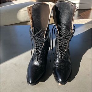 Black Booties Sz 8.5